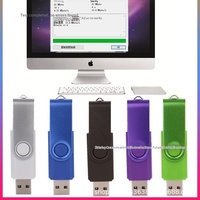 Clé USB 2.0 double port OTG Type-C Android 256 Go pour téléphone portable et ordinateur, extension de mémoire en plastique, nouvelle
