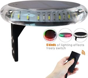 Lámpara de popa IP67 Luces de navegación de señal a prueba de agua Barco marino LED Posición <span class=keywords><strong>solar</strong></span> SOS luz de advertencia Luces RGW - Product Image 1