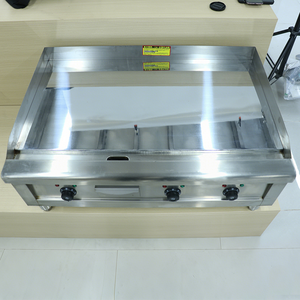 Plancha de Acero Inoxidable Comercial HELAXEN - 9000W de Alta Potencia, Equipo de Cocina para Restaurantes, Grado Catering D36-90E, 1. Tubo en Forma de U - Product Image 6