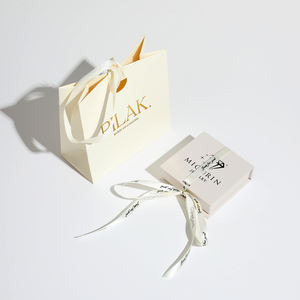 Custom Logo Elegant Flip Fine Jewelry <b>Box</b> Cardboard <b>Box</b> <b>Earrings</b> Necklace Rings Packaging Magnetic Closure Customized Color - Product Image 4