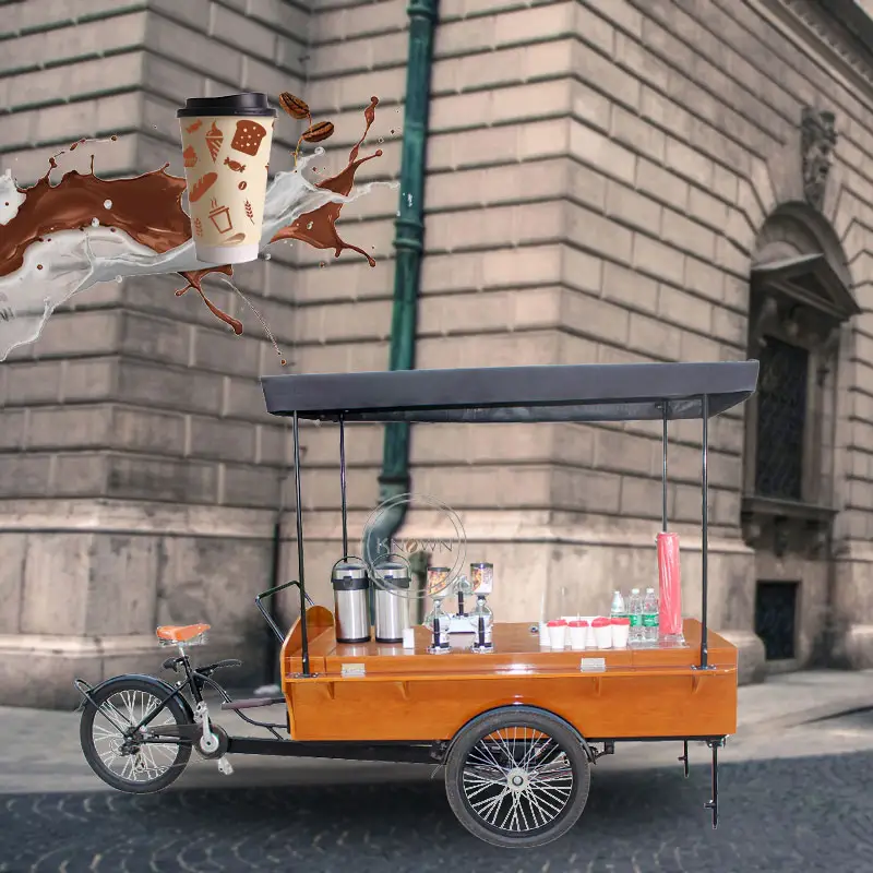 Уличный мобильный кофейный велосипед, электрический трехколесный велосипед для продажи, европейские уличные деловые закуски, еды, торговый фургон, грузовой велосипед