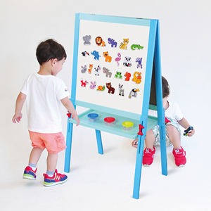 Puzzle magnétique en bois pour enfants, Jouet d'apprentissage préscolaire, matériel Montessori, pièces - Product Image 1
