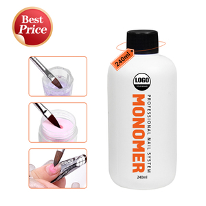 Großhandel Professional Custom 120ml 240ml 500ml 1000ml Gallone Acryl nagel Flüssigkeit Ema geruchloses Monomer für Acryl pulver - Product Image 2