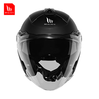 MTHELMETS Casque de moto professionnel unisexe en ABS nouvelle version pour vélo de rue conforme à la norme