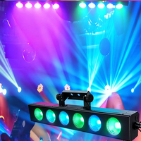 50W RGBW DMX LED barre lumineuse de lavage de scène fête mariage spectacle en direct éclairage de scène 4 in1 COB DJ lumière avec son activé