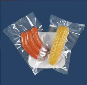 खाद्य-ग्रेड प्लास्टिक बैग खाद्य पैकेजिंग कस्टम हीट सील पैकेजिंग बैग प्लास्टिक बायोडिग्रेडेबल खाद्य वैक्यूम बैग