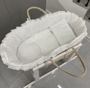 Berceau de sommeil pour nouveau-né, berceau tissé pour bébé, panier en <span class=keywords><strong>osier</strong></span> de Moïse, paniers en <span class=keywords><strong>osier</strong></span>, lit pour bébé - Product Image 4