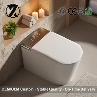 WC intelligent électronique certifié pour salle de bain, avec bidet automatique et télécommande, vente en gros