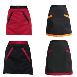 Tablier d'uniforme de serveur Design Restaurant Bar Travail Coiffeur Chef Pâtissier Artisan <span class=keywords><strong>Peintre</strong></span> Logo personnalisé - Product Image 2