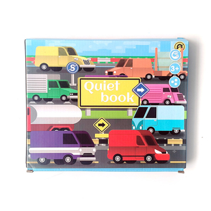 Libro Interattivo Silenzioso per Bambini, Giocattolo Educativo, Il Mio Primo Libro delle Attività, Libro Fai-da-Te per l'Apprendimento e il Riconoscimento delle Forme - Product Image 3