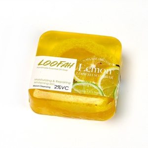 Jabón Artesanal de Lufa de Lavanda con Aromaterapia de Rosas, Hidratante <span class=keywords><strong>y</strong></span> Control de Grasa - Product Image 3