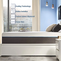 Matelas en mousse pleine densité extra ferme de 12 pouces, mousse à mémoire de forme dure pour chambre familiale, OEM et vente en gros