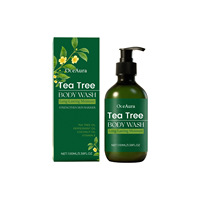OCEAURA Gel Douche Quotidien Hydratant et Nourrissant à la Mousse Riche et Rafraîchissante à l'Arbre à Thé
