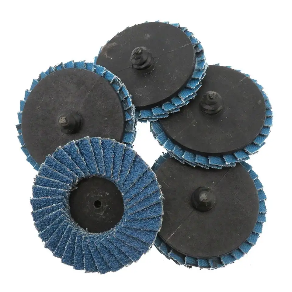 2inch T29 Quick Change Grinding Disc MIni Abrasive Flap Disc Flap Polishing Wheel for Woodworking