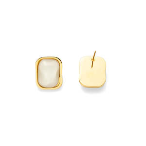 Pendientes de Moda con Cristales, Acero Inoxidable 316L, Baño de Oro PVD, Resistentes y Sostenibles - Product Image 1