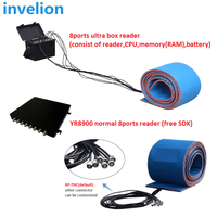 Sistema de Cronometraje con Chip de Carrera de 4 Puertos, Lector y Decodificador RFID UHF con Software para Soluciones de Cronometraje en Triatlón, Maratón y Ciclismo