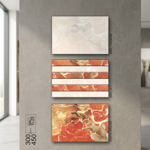 Carreaux muraux en céramique numérique émaillée classiques 300x450mm - Design aspect pierre de brique imperméable pour salle de bain, centre commercial, usage extérieur, garantie 5 ans - Product Image 5