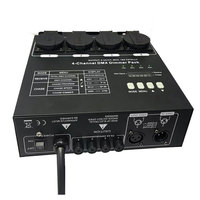NEBULA 4 canaux DMX, variateur manuel, prise de commande, pack de prises, fer, garantie 1 an, charge maximale 3000W