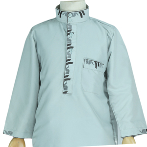 Bé trai trẻ em người đàn ông ả Rập kaftan saudi thobe thobe abaya áo choàng abaya dishdasha hồi giáo - Product Image 2