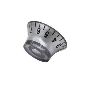 Boutons de commande argentés pour volume et tonalité, pour pédales d'effets AMP, pour guitares <span class=keywords><strong>ST</strong></span> LP SG - Product Image 5