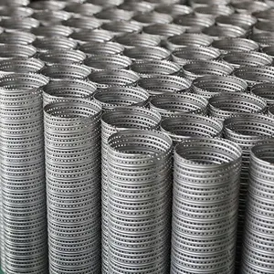 Customized Various Metal Mesh Porous Cylindrical Perforated Pipe/Tubes