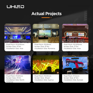 Pannello LED UHLED Impermeabile 500x500mm per Noleggio Palco, Schermo Video LED P2.6 P2.9 P3.91 7680Hz per Esterni, Display LED per Concerti ed Eventi - Product Image 2