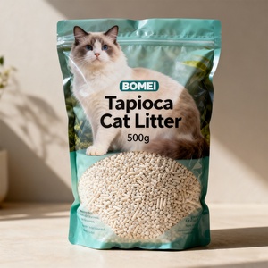 Tùy chỉnh thiết kế mèo xả rác nhựa Mylar bao bì thức ăn vật nuôi túi thức ăn cho chó xử lý bao bì túi giấy dây kéo khóa túi - Product Image 6