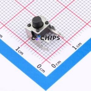 SMG-01Z-H060A1 Tactile Switch Bent Lead Through Hole-4P,7.5x7mm Switch Single Pole Single Throw Round Button 2.5N 7.5mm - Product Image 1