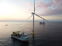 8MW 10MW 16MW éoliennes générateur éolien intelligent système de production d'énergie éolienne pour la mer