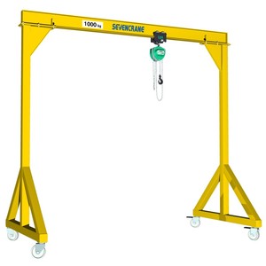 Marco de elevación de motor de Taller Mini grúa de pórtico pequeña portátil eléctrica 1 2 <span class=keywords><strong>3</strong></span> 5 10 toneladas - Product Image 2