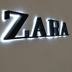 Letrero LED Retroiluminado de Alto Brillo, Letrero Comercial Frontal Personalizado con Impresión, Letrero LED de Bajo Consumo - Product Image 1