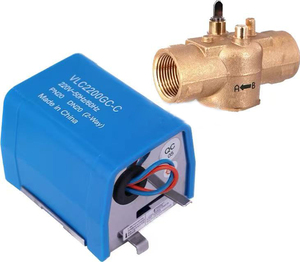 Válvula Motorizada de 2 Vías Genuina y Original de <span class=keywords><strong>Johnson</strong></span> Controls para Sistemas de HVAC Válvulas de Control para Unidades Fan Coil FCU - Product Image 2