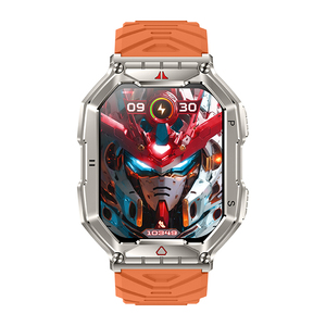 Smartwatch KR82 con Schermo TFT da <span class=keywords><strong>2</strong></span>,1 Pollici, Impermeabile 1ATM, Bussola, Luce LED, Orologio Sportivo Intelligente per Uomo e Donna - Product Image 2