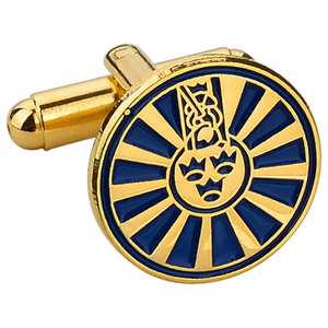 Accesorios de Alta Calidad para Gemelos de Camisa - Gemelos de Metal Esmaltado en Oro de Lujo Personalizados con Logotipos - Product Image 1