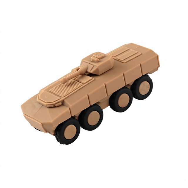 PVC Soft Rubber USB Flash Drive 16GB Military Tank Style Pendrive