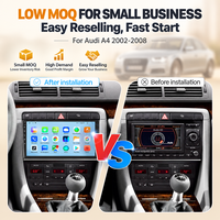 Autoradio Android 9 pouces avec écran tactile IPS, CarPlay, GPS, Bluetooth pour Audi A4 A5 B8 S4 S5 2000-2009