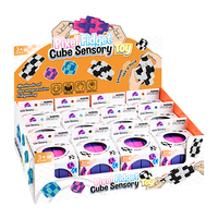 Puzzle Magique Cube Sensoriel Soulagement du Stress Fidget Jouet pour Enfants et Adultes Soulagement de l'Anxiété Portable Focus Cadeau Puzzle Éducatif