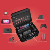 Sac de rangement de grande capacité pour Nintendo Switch 2, accessoires de jeu, étui de protection, sac de transport portable
