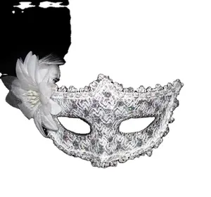 Party-Maske mit Gold-Glitzer-Maske venezianische Unisex-Sparkle-Maske Maskarade venezianisches sexy Maskenkostüm