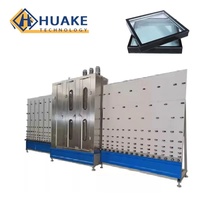 Ligne de production automatique de verre isolant vertical avec ligne de découpe pour double vitrage, fabricant de machines de traitement du verre