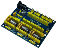 Carte d'extension Arduino Nano pour CNC 3 axes, compatible avec les pilotes de moteur pas à pas A4988 DRV8825, module de contrôle pour graveur laser GRBL