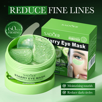 OEM SADOER Patchs Masques Contour des Yeux à la Rose Hydratants, Nourrissants, Anti-Cernes et Anti-Poches