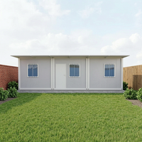 Maison conteneur démontable en acier léger, empilable, anti-sismique, pour bureau traditionnel ou dortoir