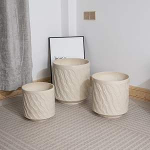 <span class=keywords><strong>Maceta</strong></span> Extra Grande de Arcilla de Magnesio Estilo Nórdico Y1017 para Plantas de Salón, <span class=keywords><strong>Nandina</strong></span> Domestica, Árbol del Dinero, Monstera Deliciosa - Product Image 6