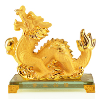 2025 résine Feng Shui Statue maison bureau singe vache bureau décoration zodiaque Statue sable doré Collection cadeau Collection