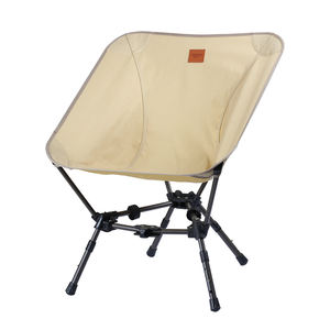 Korea Outdoor Picnic <b>Stool</b> Aluminum Ultralight Adjustable Height Folding <b>Small</b> Moon Backpacking Triangle Camping Chair - Product Image 6