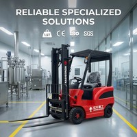 Pengiriman Gratis Forklift Listrik 1Ton 2Ton 3Ton 5Ton Baterai Lithium CE ISO EPA Motor AC 60V Tinggi Angkat 3m 5m 6m