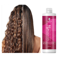 Traitement à la kératine brésilienne sans formaldéhyde, crème à la kératine de noix de coco, traitement lissant à la kératine brésilienne
