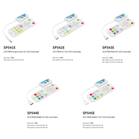 Contrôleur LED CE ROHS SP541E SP542E SP543E SP544E SP545E DC5V-24V UK EU Dual Mode Chip Smart Voice IoT LED Controller