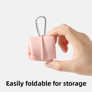 Tazón de Silicona Plegable, Portátil, Ecológico y Elegante, para Agua y Comida, para Viajes y Mascotas Pequeñas, Perros y Gatos - Product Image 4